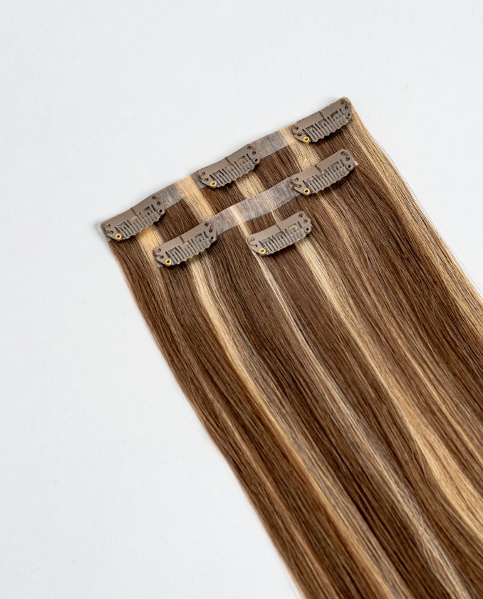 20 Large Blend Ins Clip In Hair Extensions 116 halocouture