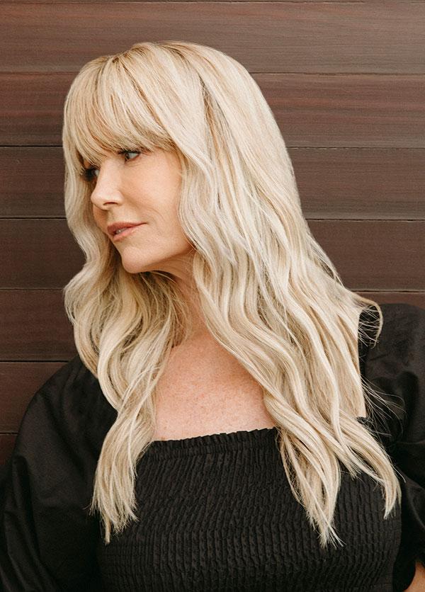 Hair extensions with fringe Clearance